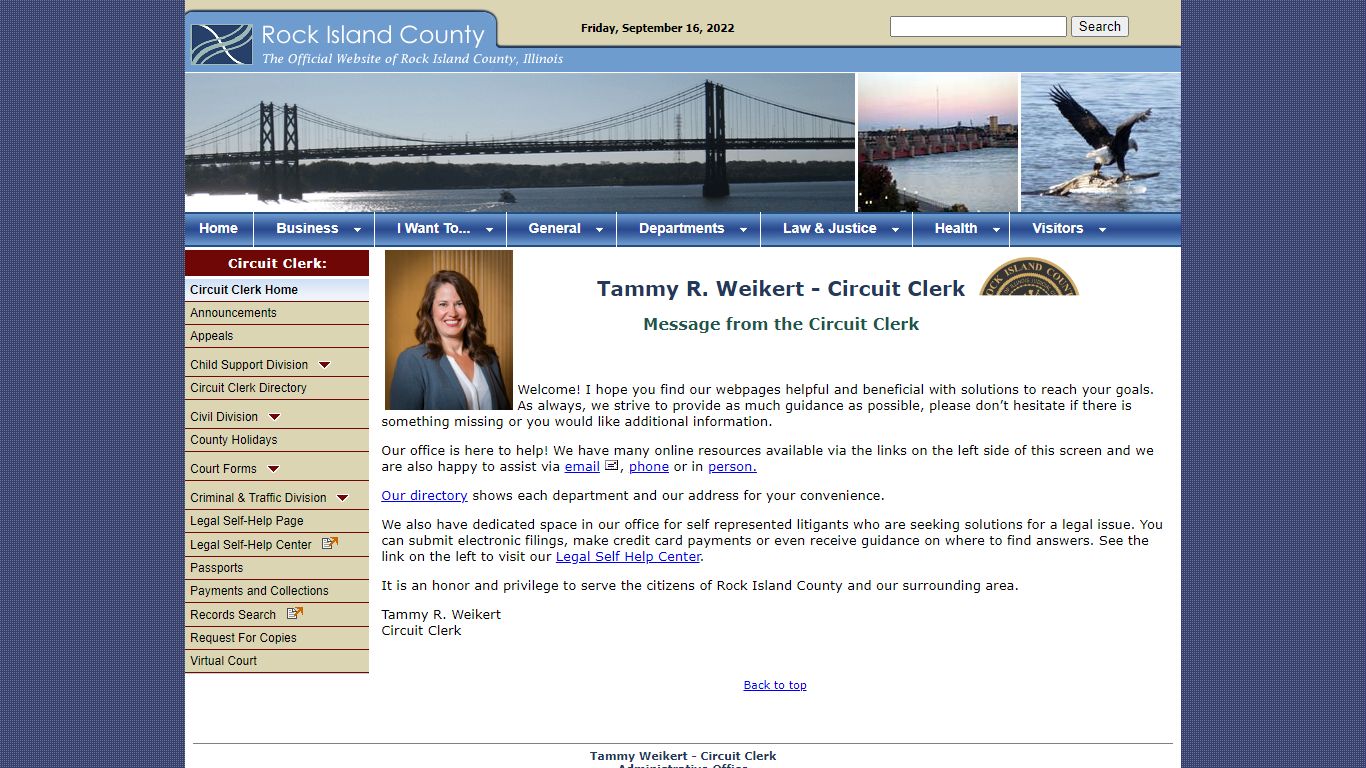 Rock Island County Circuit Clerk - Home Page