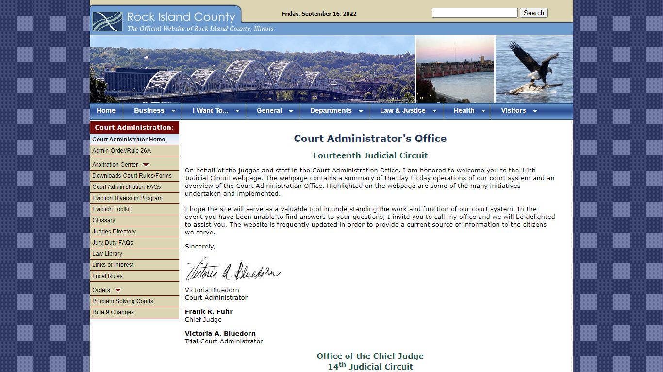 Court Administrator's Office - Rock Island County, Illinois